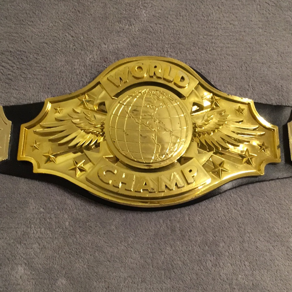 SOLD 🛑Wrestling World Champ Belt, Costume Attire - Picture 2 of 6